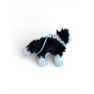 American Girl Saige's Pet Dog Rembrandt Black & White Border Collie Plush